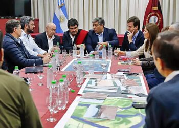 El Comité de Emergencia Climática evaluó avances de obras y protocolos en Santa Victoria Este