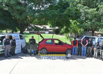 Detienen a tres personas y secuestran más de 33 kilos de droga en Tartagal