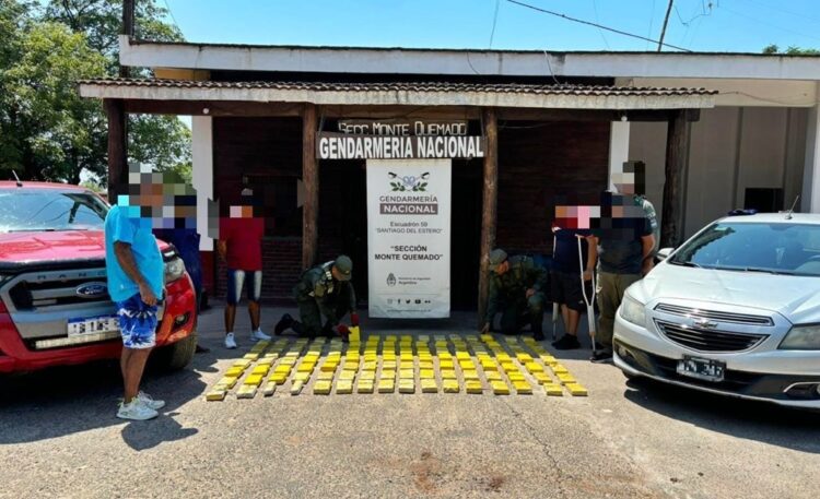 Santiago del Estero: tres salteños detenidos por narcotráfico, dos serían de Ballivian