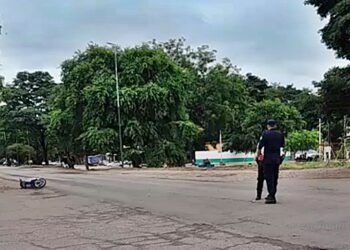 Ruta 34: motociclista herido en siniestro y fuga del conductor
