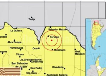 Sismo: un temblor sacudió el norte salteño