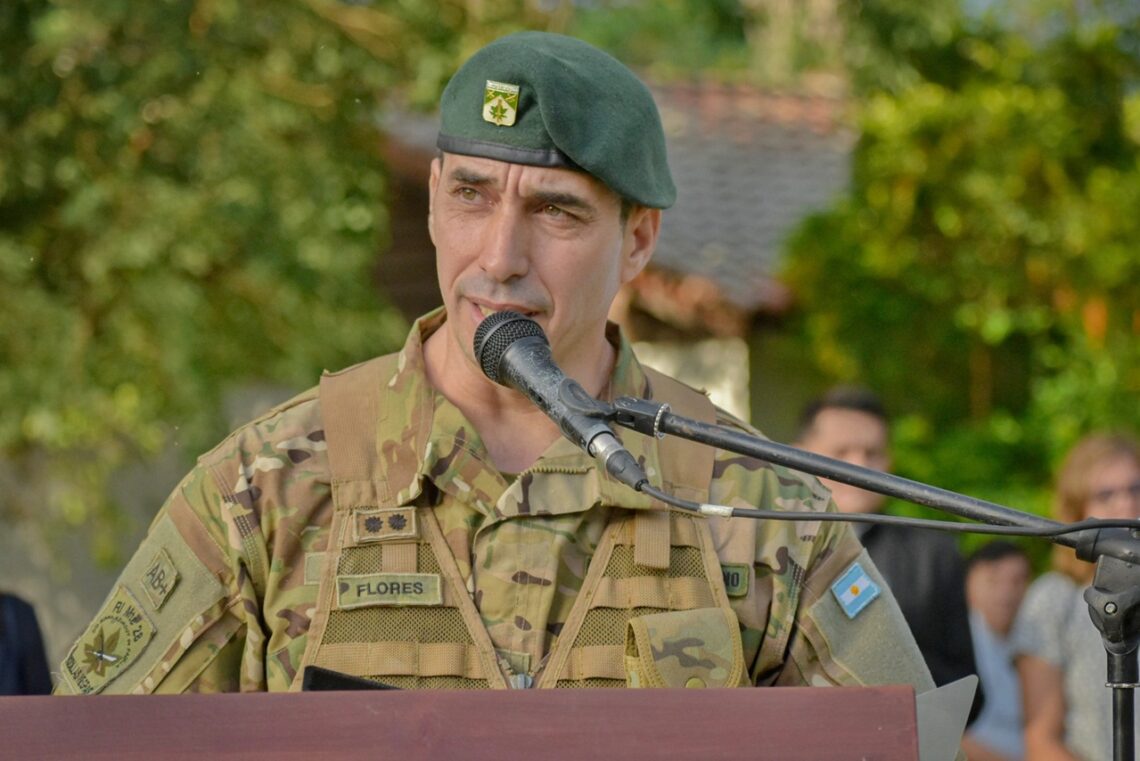 Ejército Argentino: cambio de autoridades en el RIMTe 28