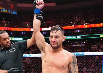 UFC 332: Esteban Ribovics noqueó a King Green en el primer round