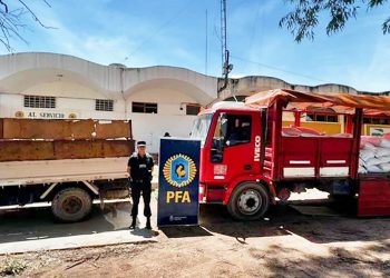 Salvador Mazza: Policía Federal intercepta soja y cervezas en contrabando