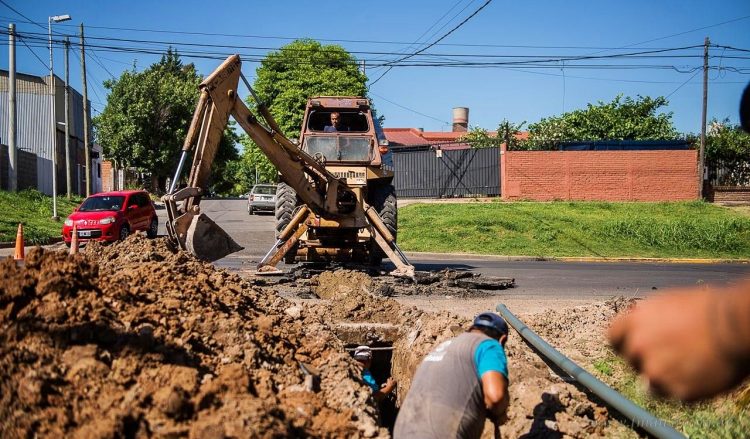 Continuarán los trabajos de empalme de cañerías la semana entrante
