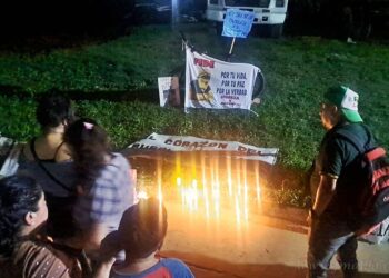 Aguaray: a un mes del fallecimiento de Federico Villagra, marcha de vecinos