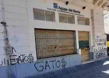 Marcha y manifestación de Movimiento Quebracho por “mal” servicio en agua y energía