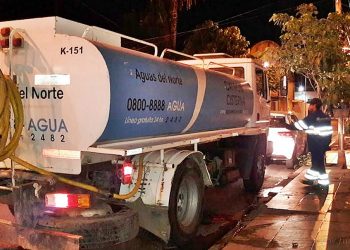 Persisten cortes de agua en gran parte del departamento San Martín