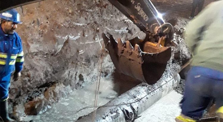 Tartagal: rotura en acueducto afecta servicio de agua en distintos barrios
