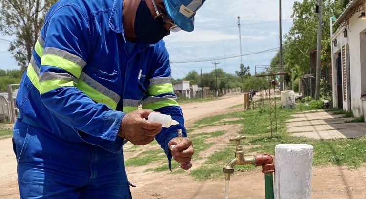 “El agua de red domiciliaria vuelve a ser apta para consumo”
