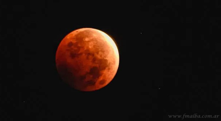 El eclipse lunar parcial, “Luna de Sangre”, se observará en toda Sudamérica