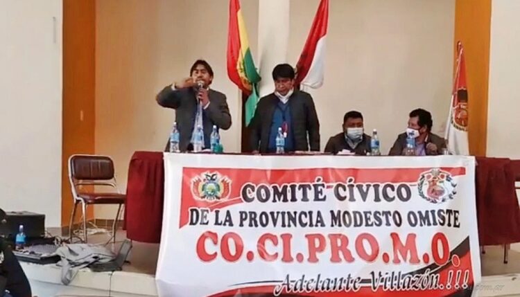 Internacionales: sur boliviano insta con  ultimátum al Gobierno Central para que baje a fronteras