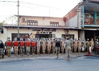 Internacionales: contagio masivo de coronavirus en área naval de Bermejo