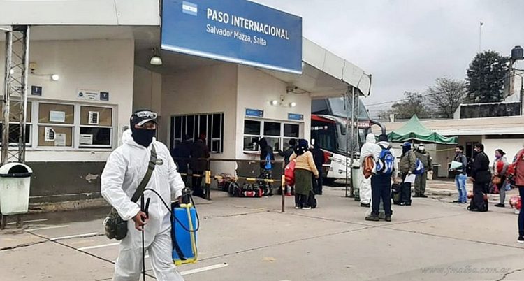 Frontera: bagayeros aguardan reapertura, con más del 90% de sus integrantes con vacuna aplicada