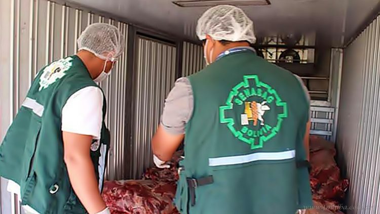 Contrabando: decomisan seis toneladas de carne de res argentina en Tarija
