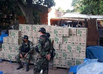 Contrabando: secuestran más de 4.000 litros de lavandina en Bolivia