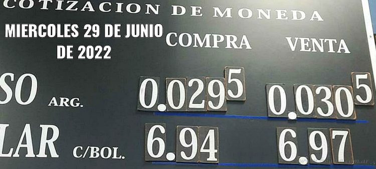 Internacionales: la moneda argentina cae a $0.029 en zona de frontera