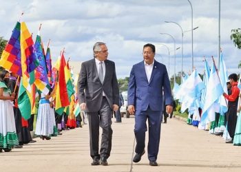 Energía: los presidentes Arce y Fernández inauguraron la línea de Transmisión “Juana Azurduy de Padilla”