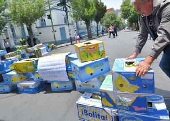 Yacuiba: bananeros bolivianos anunciaron bloqueo en la frontera con Argentina