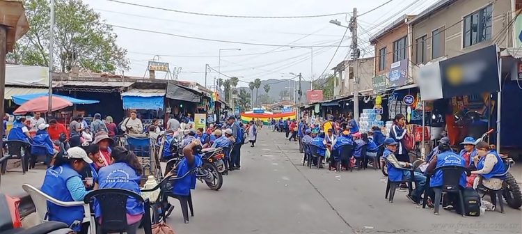 Bloqueo en el Puente Internacional Salvador Mazza-Yacuiba