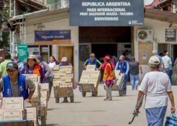 Frontera: bagayeros solicitan arancel cero para los productos argentinos
