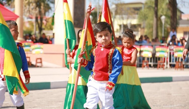 199° Aniversario de la Independencia de Bolivia: actos y celebraciones de la comunidad