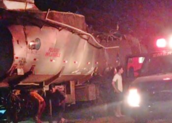 Yacuiba: un hombre joven fallece por explosión de camión cisterna