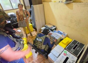 Bermejo: interceptaron más de 300 kilos de drogas listos para enviar