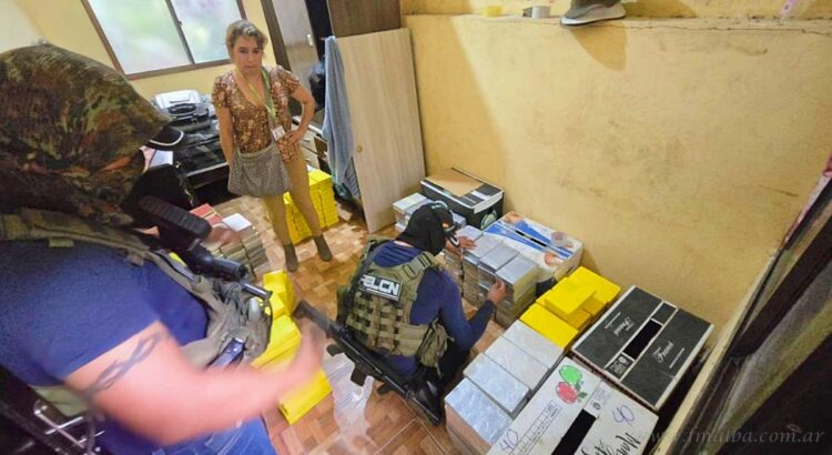 Bermejo: interceptaron más de 300 kilos de drogas listos para enviar