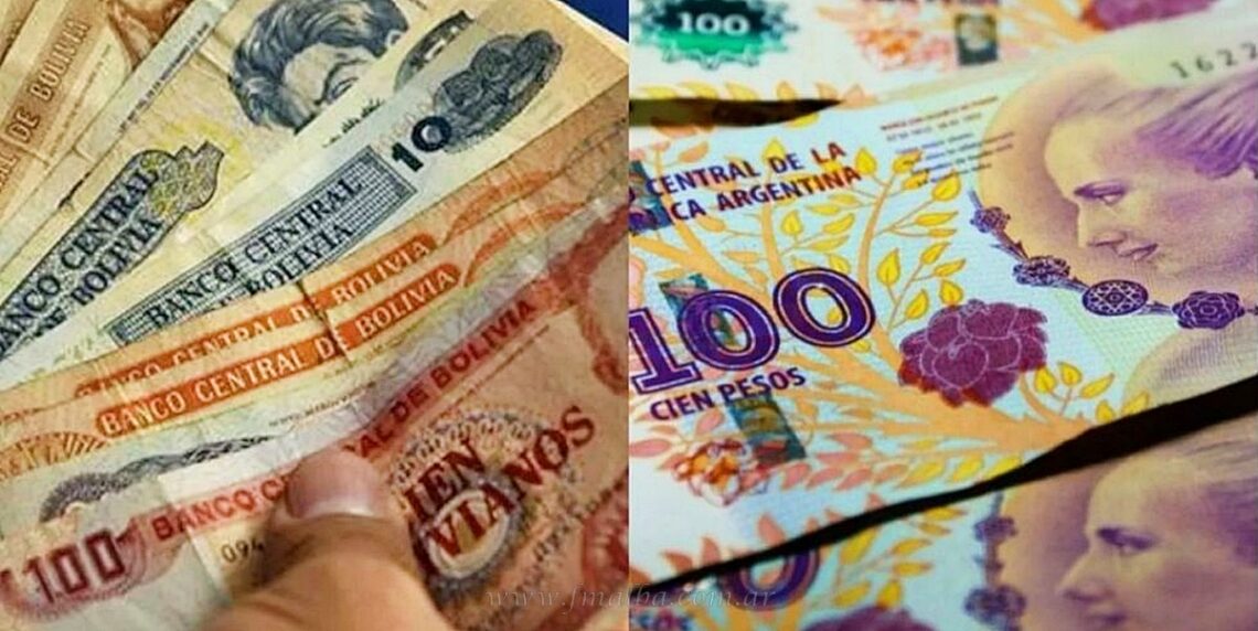 Internacionales: el peso boliviano cae ante el dólar y el peso argentino en la frontera