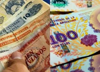 Internacionales: el peso boliviano cae ante el dólar y el peso argentino en la frontera