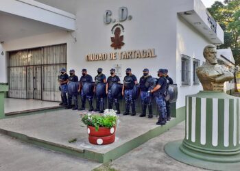 Concejo Deliberante amaneció bajo custodia policial