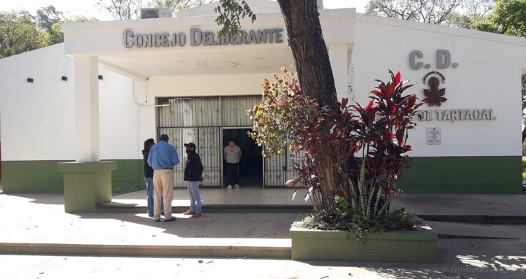 Concejo Deliberante Tartagal: sesión de la pasada semana se retoma hoy lunes