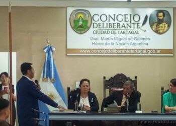 Concejo Deliberante Tartagal: jura de ediles libertarios sin Bandera Nacional