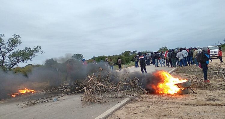 Ruta Nacional 34: cortes en Cornejo, El Arenal y Cuña Muerta
