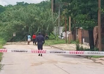 Lugar del crimen en Salvador Mazza