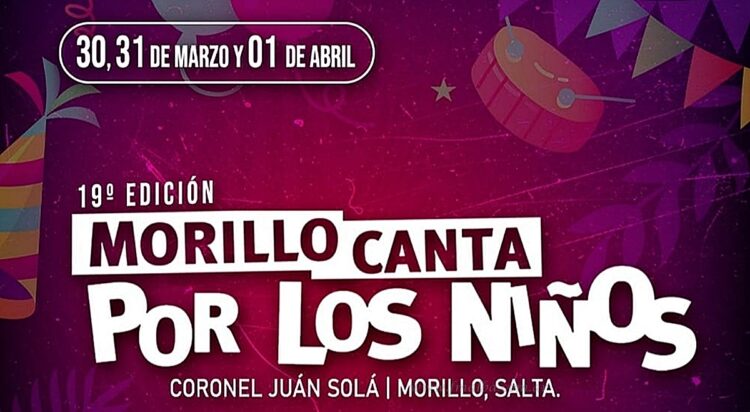 19° Edición del Festival “Morillo Canta por los Niños”