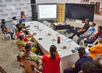 Defensa Civil Salta capacitó sobre articulación de asistencia ante emergencias en Tartagal