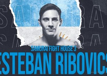 MMA Samurai Fight House 3: “El Gringo” Ribovics, campeón sudamericano Peso Ligero