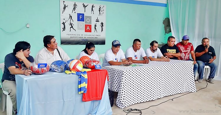FODA Salta: clubes de barrio se reunieron en Tartagal