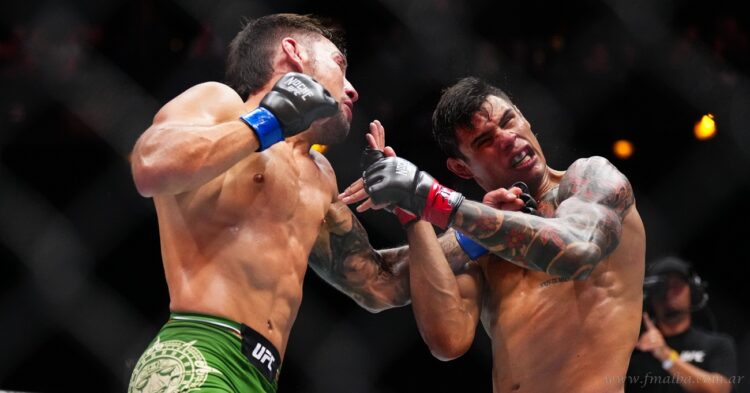 MMA: Ribovisc ganó por fallo unánime al mexicano Zellhuber en la UFC