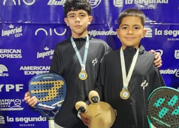 Padel: dupla Máximo Maza-Federico Salas, campeones en el Selectivo de Menores