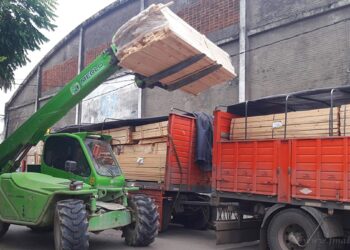 Básquet: llegó el piso de parquet al Círculo Argentino y se espera inaugurar la obra en junio