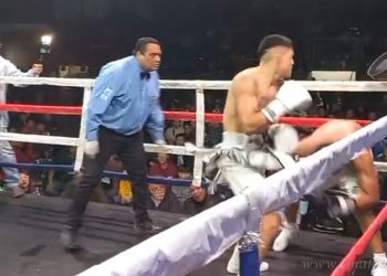 Boxeo: en su debut profesional, “La Hiena” Alemán cayó ante “Martillo” Paz