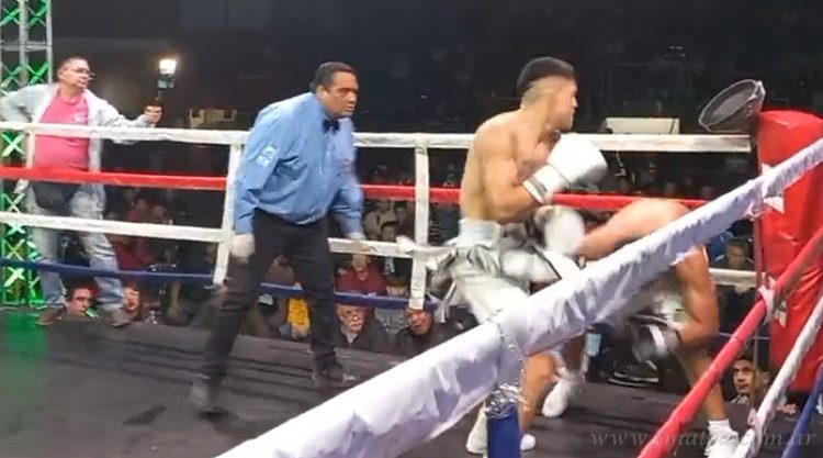 Boxeo: en su debut profesional, “La Hiena” Alemán cayó ante “Martillo” Paz
