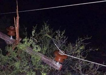 Tormentas eléctricas dejaron sin energía a varias localidades