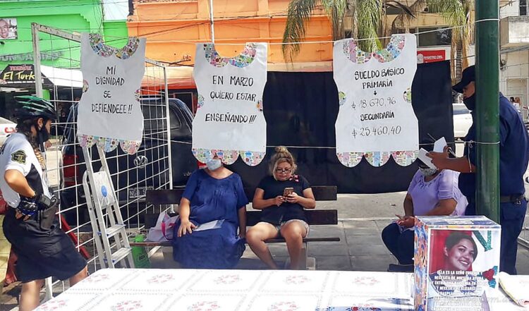 Paritarias Docentes 2021: Autoconvocados viajarán a Salta