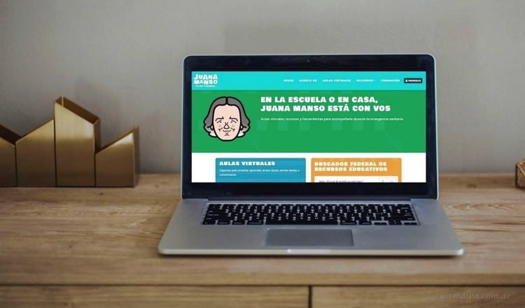 Plan Federal Juana Manso: aulas virtuales para videollamadas de forma gratuita