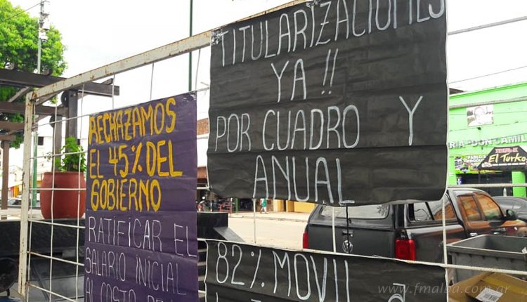 Docentes Autoconvocados continuarà con el paro