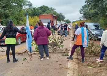 Autoconvocados: vuelven los cortes en Ruta 34